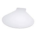 ES Robbins EverLife Workstation Vinyl Chair Mat For Hard Floors, 54" x 60", Clear 1 thumbnail image