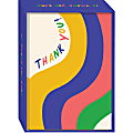 Punch Studio Thank You Cards, 3-1/2" x 5", Rainbow, Box Of 12 Cards 1 thumbnail image