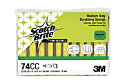 Scotch-Brite™ Medium-Duty No. 74CC Scrub Sponges, Pack Of 10 1 thumbnail image