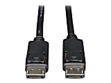 Eaton Tripp Lite Series DisplayPort Cable with Latching Connectors, 4K (M/M), Black, 25 ft. (7.62 m) - DisplayPort cable - DisplayPort (M) to DisplayPort (M) - 25 ft - black
