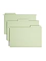 Smead® FasTab® Hanging Folders, 1/3 Cut, Legal Size, Moss, Pack Of 20