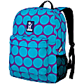 Wildkin Crackerjack Laptop Backpack, Big Dot Aqua