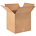 Partners Brand V3C Weather-Resistant Corrugated Boxes, 18"H x 18"W x 18"D, Kraft, Pack Of 10