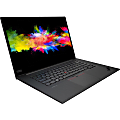 Lenovo ThinkPad P1 Gen 3 20TH003RUS 15.6" Mobile Workstation - 4K UHD - 3840 x 2160 - Intel Xeon W-10855M Hexa-core 2.80 GHz - 32 GB RAM - 512 GB SSD - Midnight Black - Windows 10 Pro - NVIDIA Quadro T2000 with 4 GB 1 thumbnail image