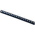 Fellowes® 19-Ring Plastic Comb Binding, 0.4" x 10.8" x 0.4", Navy, Pack Of 100 1 thumbnail image
