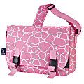 Wildkin Jumpstart Messenger Bag, Pink Giraffe