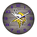 Imperial NFL Weathered Wall Clock, 16”, Minnesota Vikings