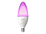 Philips Hue White and Color Ambiance - LED light bulb - shape: B39 - E12 - 6.5 W (equivalent 40 W) - class A+ - 556968 1 thumbnail image