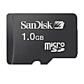 SanDisk® microSD™ Memory Card With SD Adapter, 1GB 1 thumbnail image
