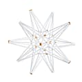 Anji Mountain Large Star, 7"H x 7"W x 7”D, White 1 thumbnail image