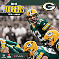 Turner Sports Monthly Wall Calendar, 12" x 12", Green Bay Packers Aaron Rodgers, January to December 2019
