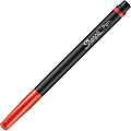 Sharpie Fine Point Pen - Fine Pen Point - Red - Silver Barrel - 12 / Dozen