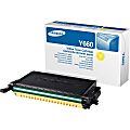 Samsung CLP-Y660A High-Yield Yellow Toner Cartridge