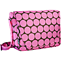 Wildkin Laptop Messenger Bag, Big Dots Pink