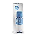 HP 31 Cyan Ink Bottle, 1VU26AN