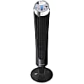 Honeywell QuietSet 8-Speed Remote Control Tower Fan, 32.8"H x 10.8"W x 8.2"D, Black/Silver 1 thumbnail image