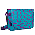Wildkin Laptop Messenger Bag, Big Dots Aqua