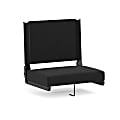 Flash Furniture Grandstand Comfort Seat, Black