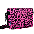 Wildkin Laptop Messenger Bag, Pink Leopard 1 thumbnail image