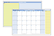 AT-A-GLANCE® QuickNotes® 30-Day Erasable/Reversible Wall Planner, 30% Recycled