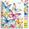 2025-2026 Global Excello Brands Hardcover Fashion Weekly/Monthly Planner, 8-1/2" x 11", Watercolor Butterflies, November 2025 To December 2026 1 thumbnail image