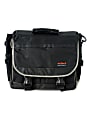 Martin F. Weber Just Stow-It Ultimate Artist Messenger Bag With 17" Laptop Pocket, Black 1 thumbnail image