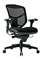 WorkPro Quantum 9000 Series Ergonomic MeshPremium Fabric Mid Back