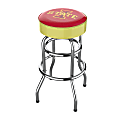 Imperial NCAA Backless Swivel Bar Stool, Iowa State University 1 thumbnail image