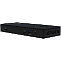 VT4800 TB3 USB-C Dock w/PD - Compatible with Thunderbolt 3 and USB-C Windows and Mac systems, Up to 60W Power Delivery , Dual Display, Kensington Lock Slot, 2x USB 3.1, 2x USB 3.0, 1x USB-C