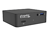 Plugable USB C Dock with 85W Charging Compatible with Thunderbolt 3 and USB-C MacBooks and Select Windows Laptops HDMI up to 4K@30Hz, Ethernet, 4X USB 3.0 Ports, USB-C PD, includes VESA Mount