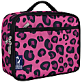 Wildkin Polyester Lunch Box, Pink Leopard