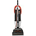 Hoover Conquest 14" Bagless Upright Vacuum - Bagless - 14" Cleaning Width - 6.50 A - Black 1 thumbnail image