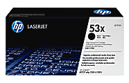 HP 53X High-Yield Black Toner Cartridge, Q7553X