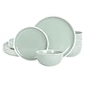 Wanda June Home By Miranda Lambert 12-Piece Stoneware Dinnerware Set, Aqua 1 thumbnail image