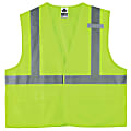 Ergodyne GloWear® Safety Vest, 8225HL, Type R Class 2, 4X/5X, Lime