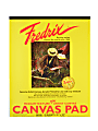 Fredrix Canvas Pad, 16" x 20", 10 Sheets