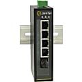 Perle IDS-105F Industrial Ethernet Switch - 5 Ports - Fast Ethernet - 10/100Base-T, 100Base-LX - 2 Layer Supported - Optical Fiber, Twisted Pair - Wall Mountable, Rail-mountable, Panel-mountable, Rack-mountable - 5 Year Limited Warranty 1 thumbnail image