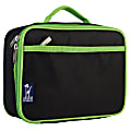 Wildkin Polyester Lunch Box, Rip-Stop Black And Green