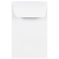 JAM Paper® Coin Envelopes, #1, Gummed Seal, White, Pack Of 100 Envelopes