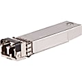 HPE 10G SFP+ LC SR 300m OM3 MMF Transceiver - For Data Networking, Optical Network - 1 x LC 10GBase-SR Network - Optical Fiber - Multi-mode - 10 Gigabit Ethernet - 10GBase-SR - Plug-in Module