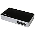StarTech.com USB 3.0 Docking Station - Compatible with Windows / macOS - Supports a Single 4K Ultra HD DisplayPort Display - USB3VDOCK4DP - USB-A Docking Station - 4K Ultra HD - DisplayPort Port - USB-A Dock for PC and MacBook Laptops - Fast-Charge