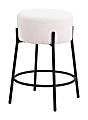 Zuo Blanche Counter-Height Stools, Ivory, Set Of 2 Stools 1 thumbnail image