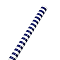 JAM Paper® Wrapping Paper, Striped, 25 Sq Ft, Blue & White 1 thumbnail image