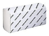 Highmark® 1-Ply Multi-Fold Towels, 9 1/4" x 9 1/2", 100% Recycled, White, Case Of 4,000