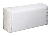 Highmark™ Professional 1-Ply C-Fold Towels, 10" x 12", 100% Recycled, White, Case Of 2,400