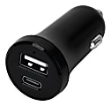 iHome Ultra Boost 30W 2-Port Car Charger, Black