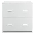 Ameriwood™ Home Princeton 18"D Lateral 2-Drawer File Cabinet, White