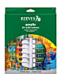 Reeves Acrylic Paint Set, 0.34 Oz, Set Of 24 1 thumbnail image