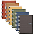 Mead® Notebook, 5" x 7", 1 Subject, College Ruled, 80 Sheets, 100% Recycled, Assorted Colors