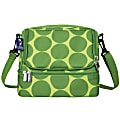 Wildkin Double Decker Lunch Bag, 8"H x 9"W x 7"D, Green